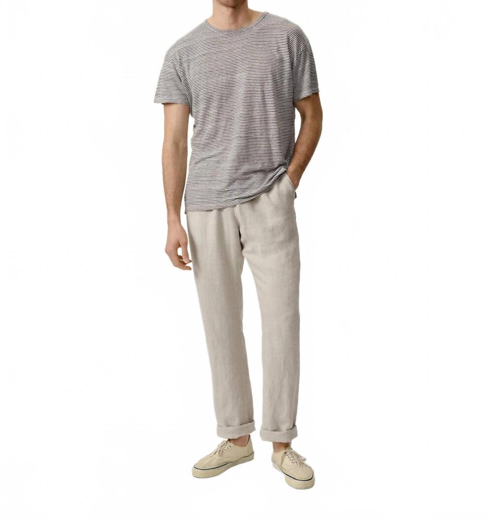 NEW ALEX CRANE bo drawstring pants in bone